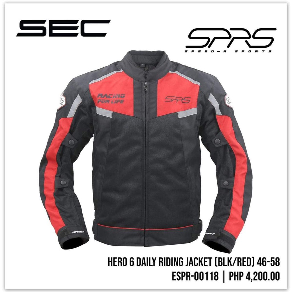 hero riding jacket