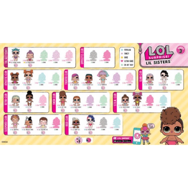 lol surprise lil sisters series 3