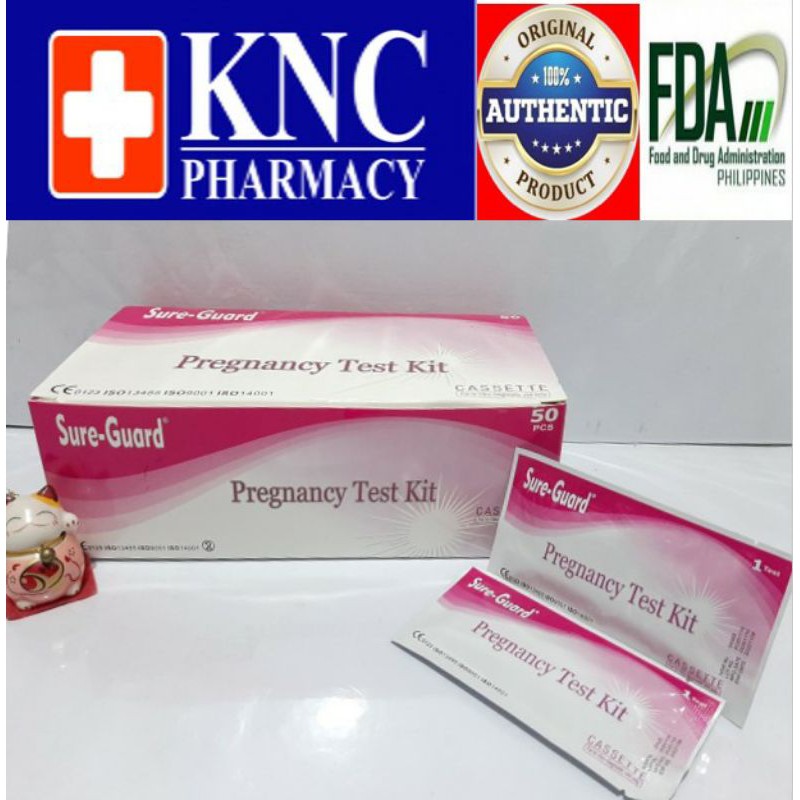 vv2Q Sureguard pregnancy test kitpregnancy test