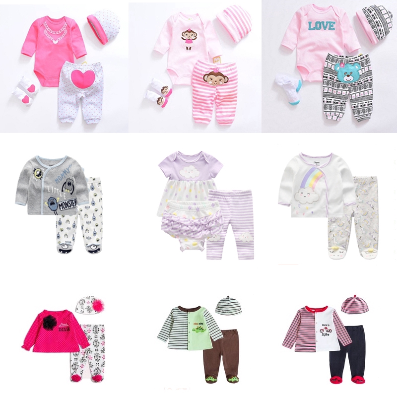 newborn baby cotton clothes