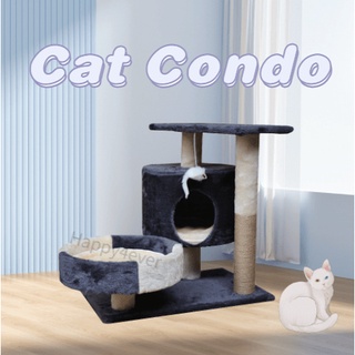 Large Cat House Condo Home Cat Tree Tower Bed Climbing Scratchers Board Cat Scraching Post Stand