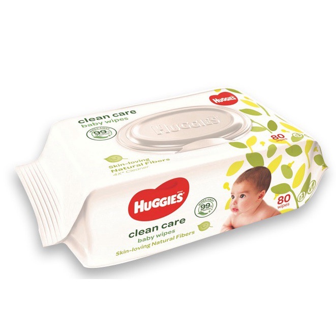 Huggies Clean Care Baby Wipes 80 Sheets Shopee Philippines