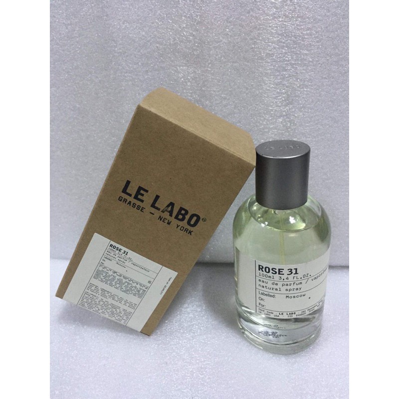 Rose 31 Le labo Eau de parfum 100ml Shopee Philippines