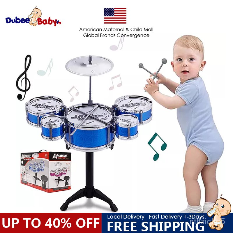 Drumset Drum Set for Kids Children Kids Drum Set Jazz Drum Musical