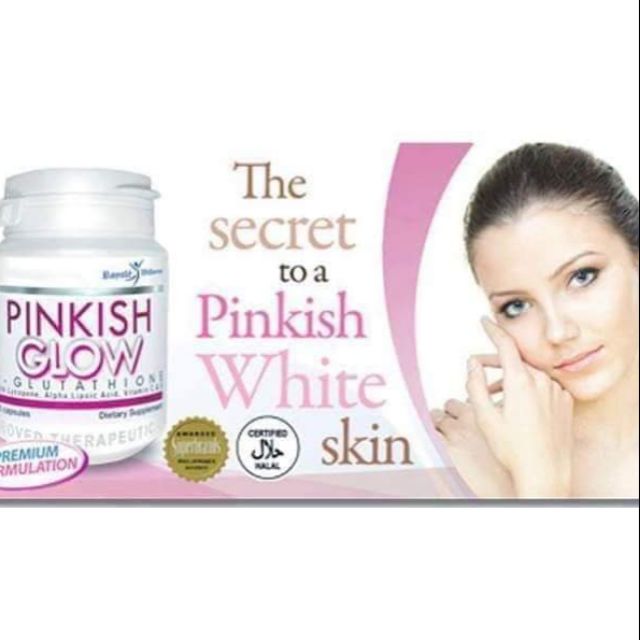 royale pinkish glow glutathione