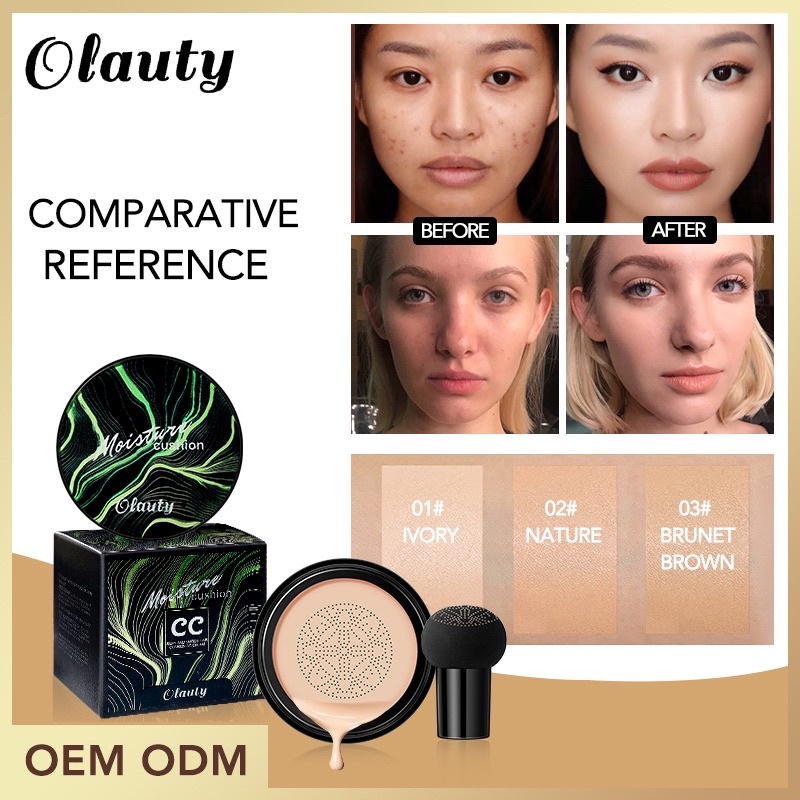 Mushroom Head Air Cushion CC Cream – Wasserfeste BB Creme Mit Pilz-Puff Für Natürlichen Teint