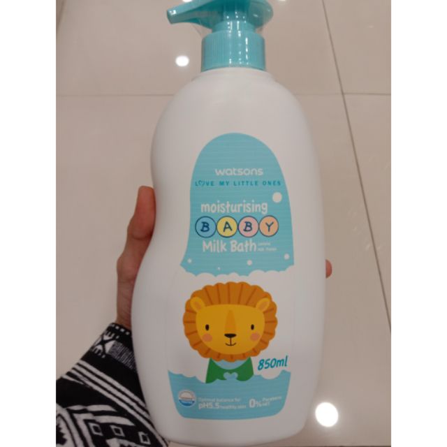 watsons baby milk bath
