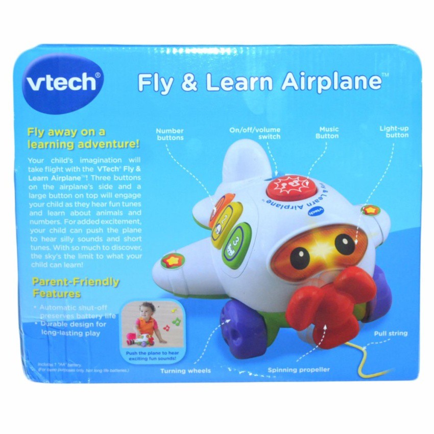 vtech fly and learn airplane