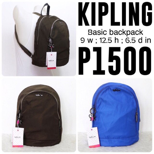 kipling nylon backpack