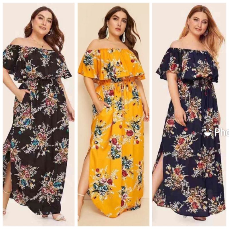 shopee dress plus size