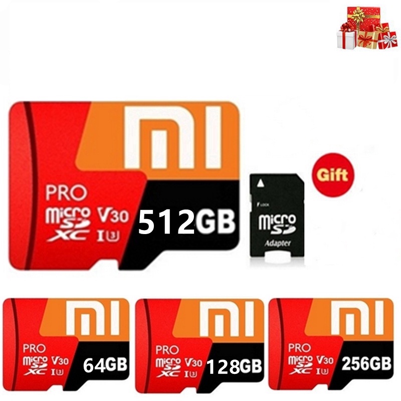 Xiaomi SD Memory Card Mobile Suitable for Mobile Phones Driving Recorders 256/64/32/128GB Free