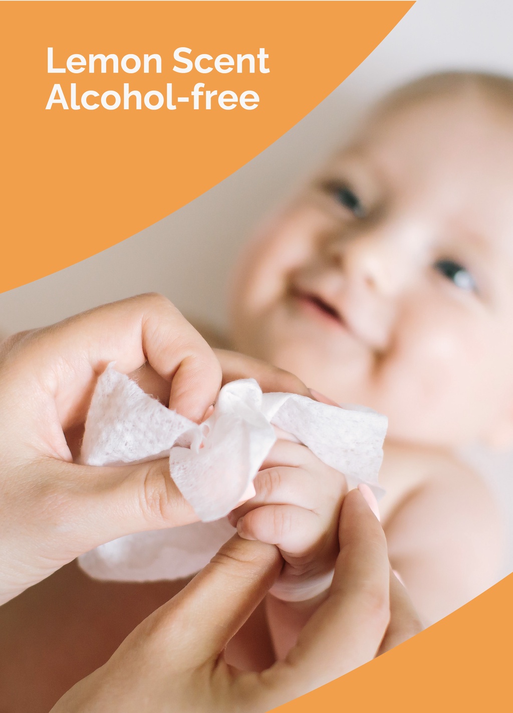 Hoppi Premium Soft and Thick Antibacterial Wipes/Baby Wipes/Wet Wipes