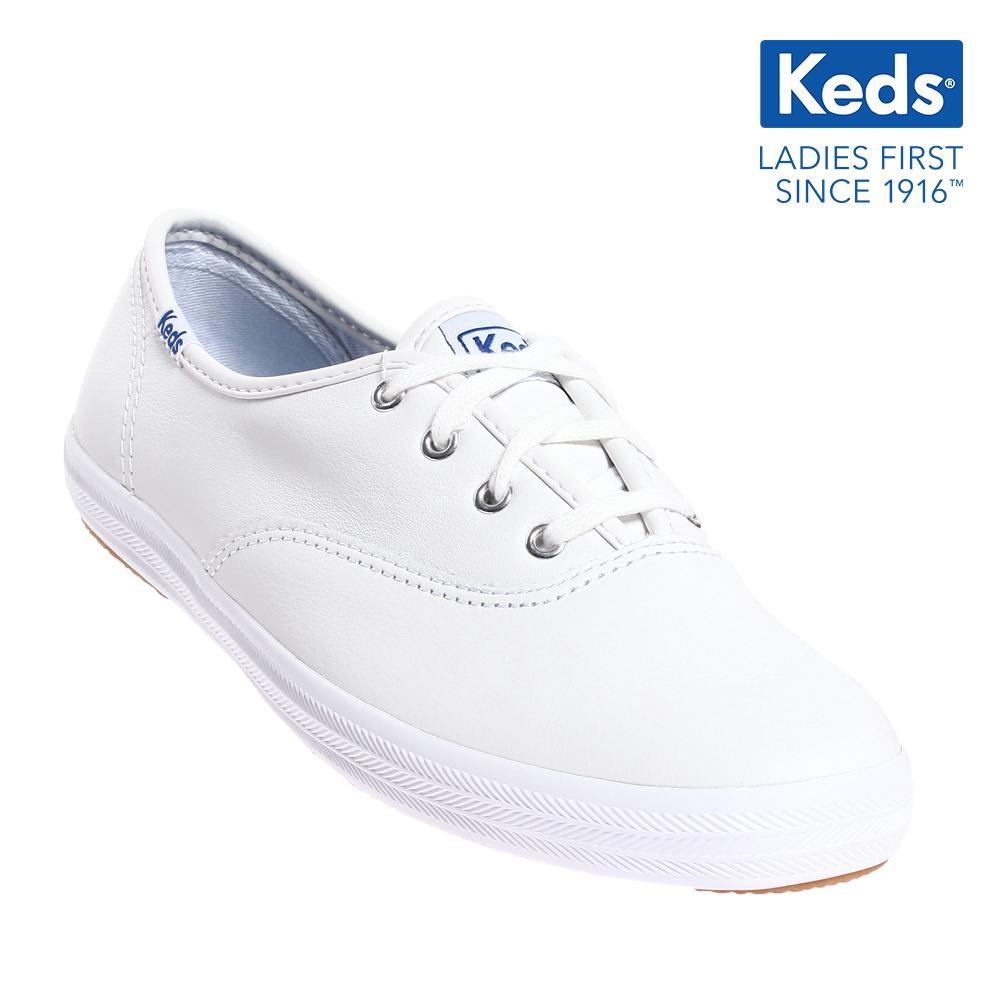 keds champion white leather