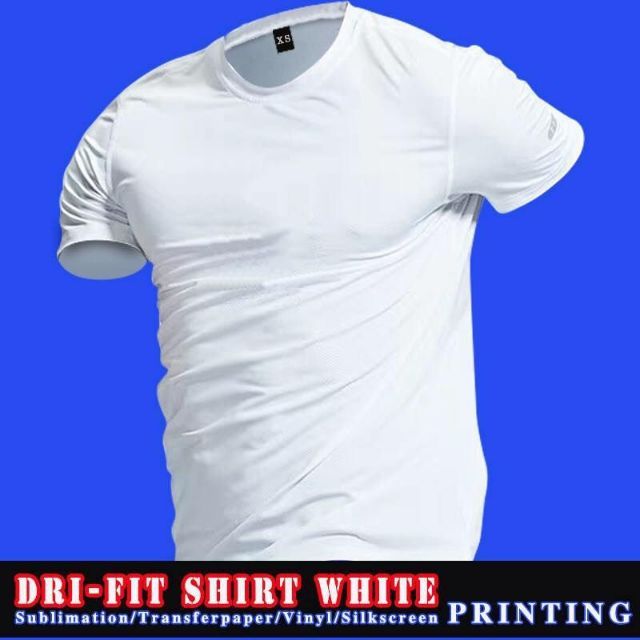 dri fit shirt white