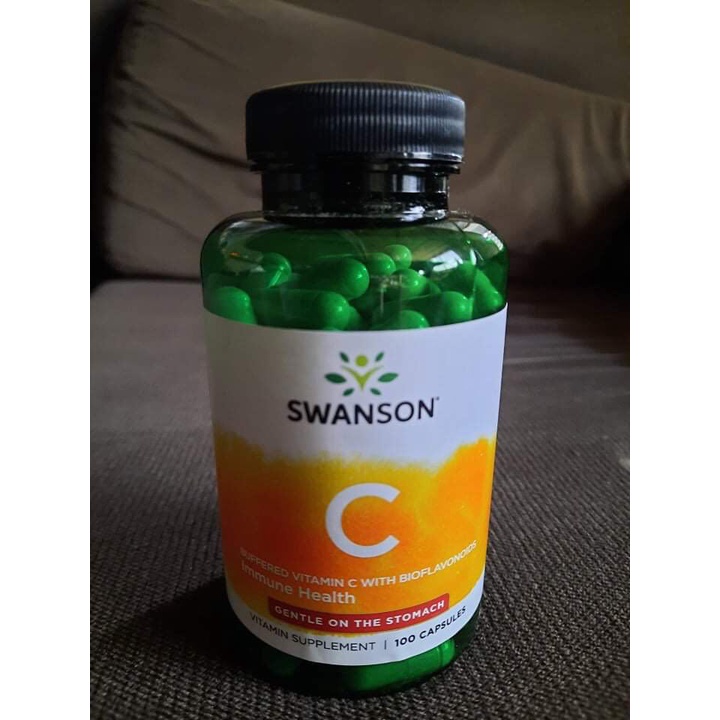 Swanson Premium buffered Vitamin C with Bioflavonoids 500 mg 100 caps