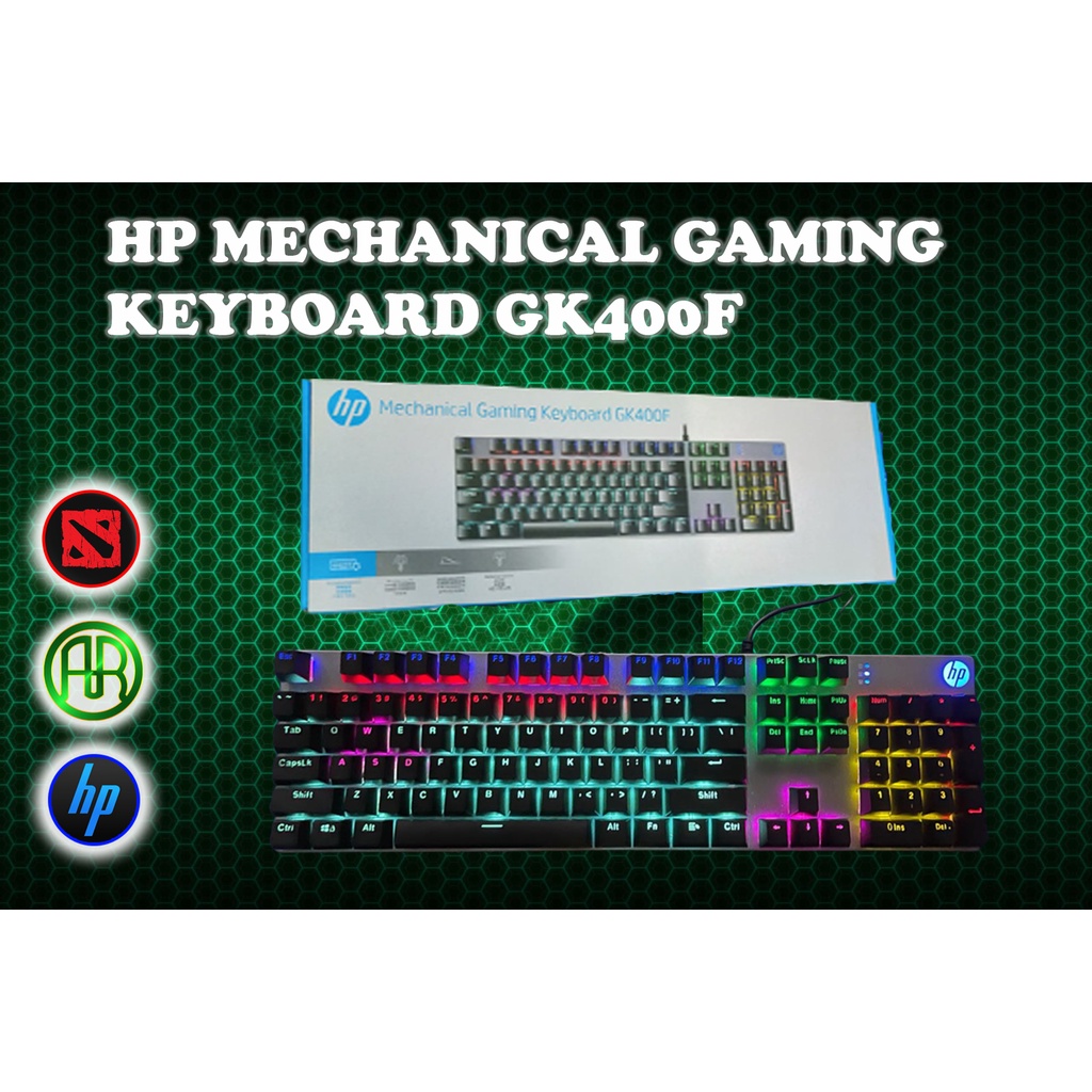 HP GK400F Mechanical Gaming Keyboard Shopee Philippines