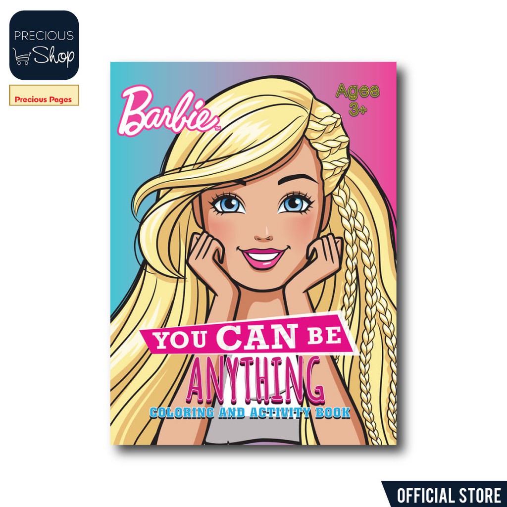 Barbie, You Can Be Anything Coloring and Activity Book | Shopee Philippines