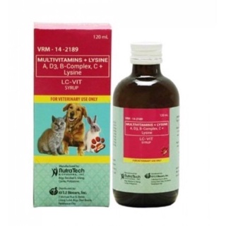Lc vit Multivitamins for dogs and cats 120ml