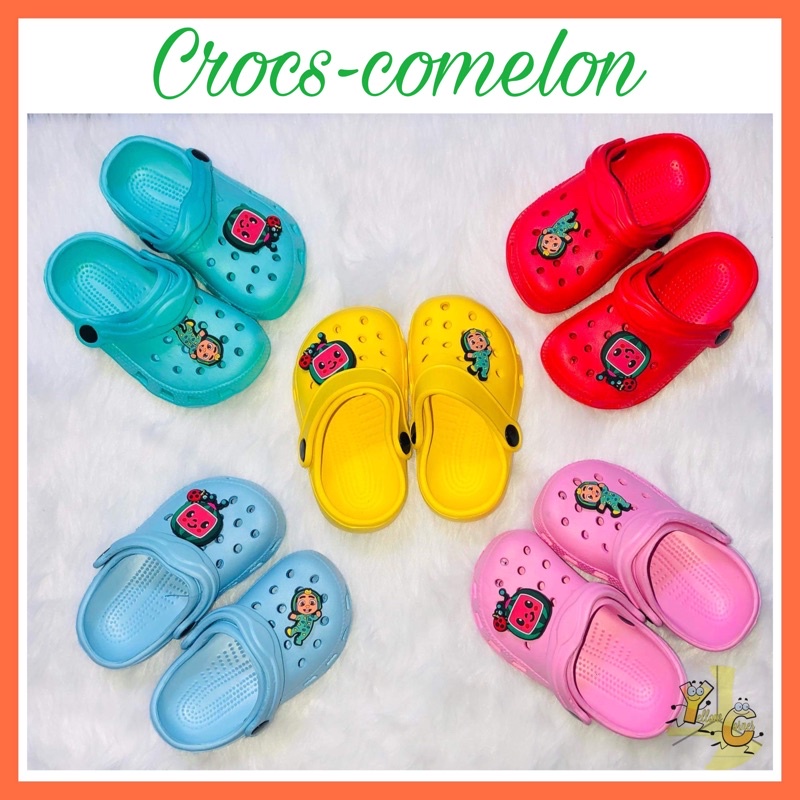 Cocomelon Clog Shoes (Crocs-comelon) | Shopee Philippines