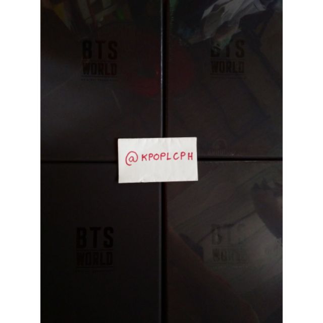 [PREORDER] Sealed BTS World OST Album Shopee Philippines