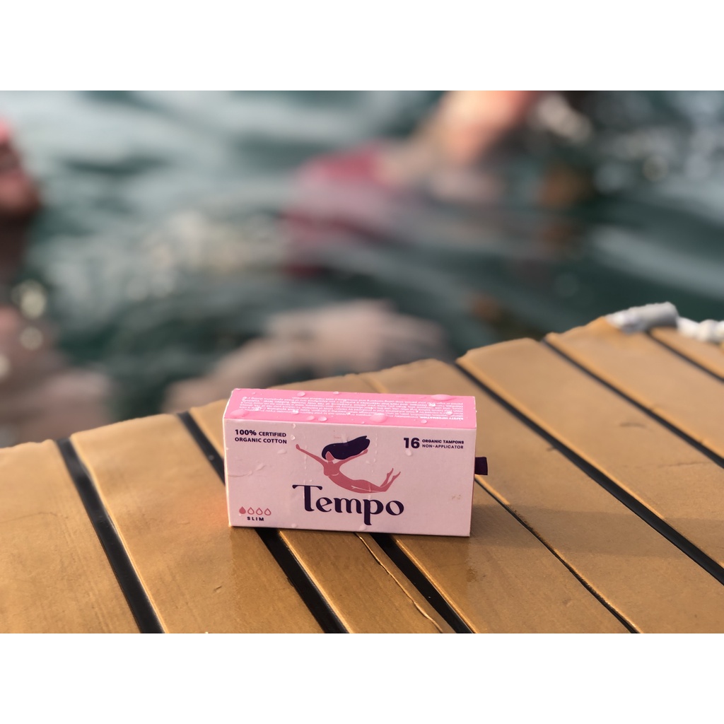 10 Boxes of Tempo Tampon Organic Feminine Hygiene Period Care (16