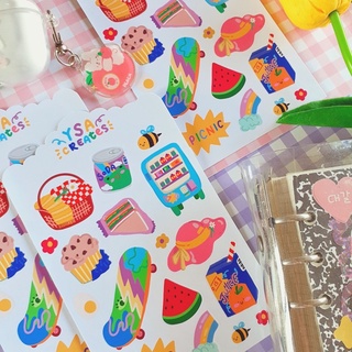 colorful stickers stars and moons deco polco korean stickers shopee philippines