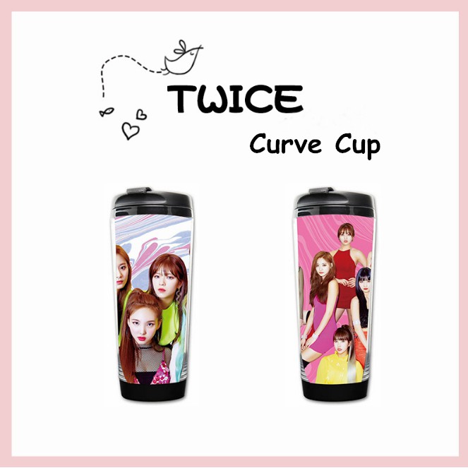Kpop Twice Merchandise Water Bottle Curve Cup Shopee Philippines