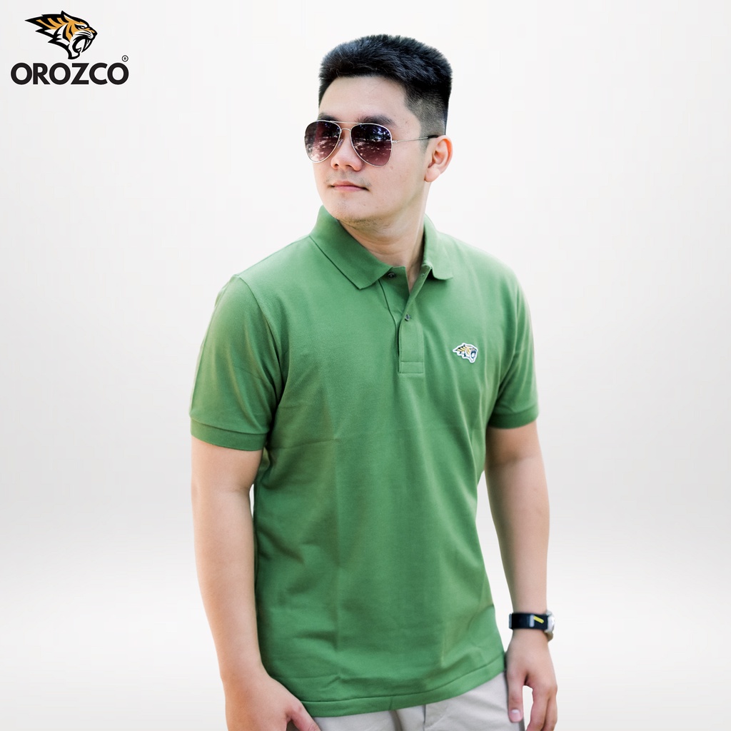 Orozco Men's Classic Polo Shirt Cactus Green | Shopee Philippines