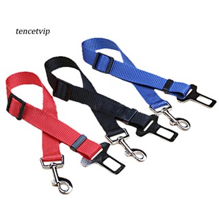 【Vip】Adjustable Practical Dog Pet Car Safety Leash Seat Belt Harness Restraint Lead Travel Clip #8