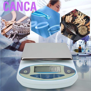 Canca 30kg 0.1g Laboratory Balance High Precision Digital Electronic Scale 100-240V #5