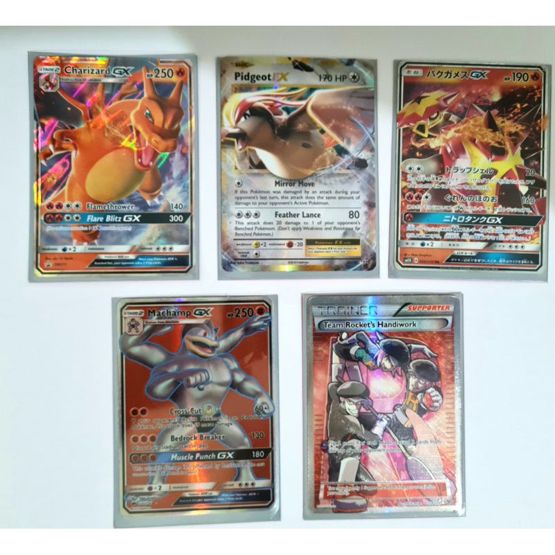 Rare Pokemon Cards Charizard Gx Pigeot Ex Palkia Gx Turtonator Gx Team Skull Ditto Koffing Shopee Philippines