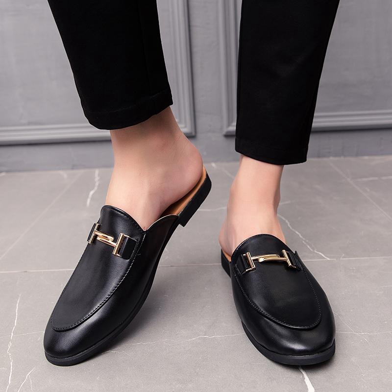 slip on shoes mens leather