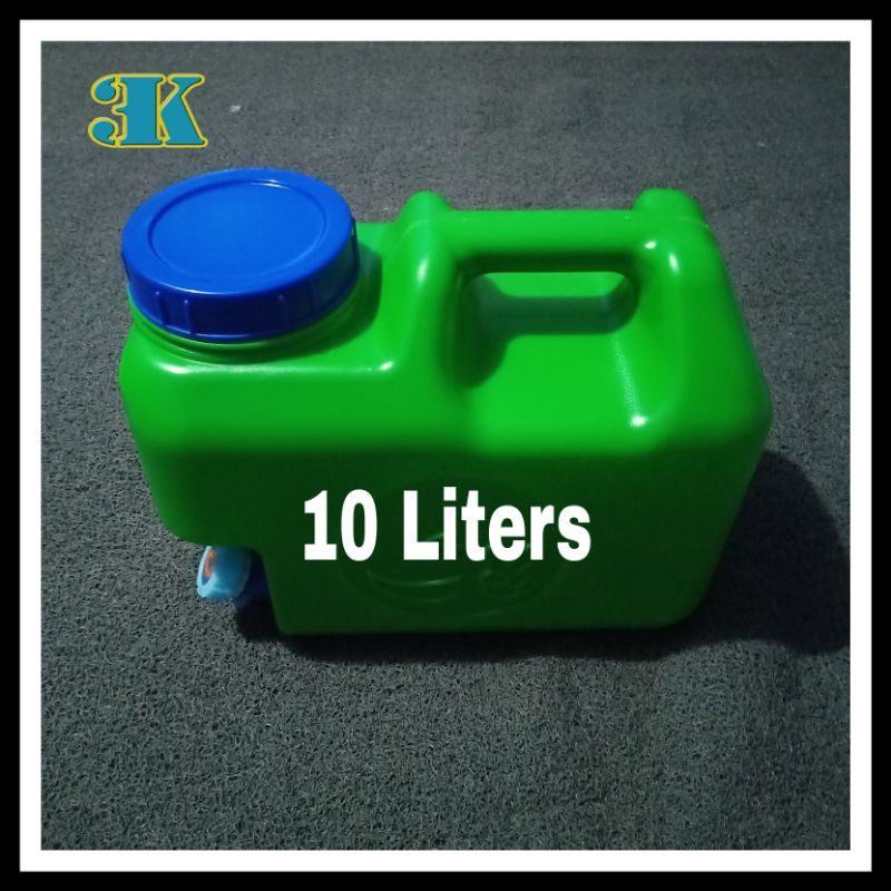 10 LITERS SLIM WATER CONTAINER, GREEN Shopee Philippines