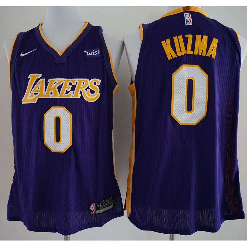 kyle kuzma purple nike jersey