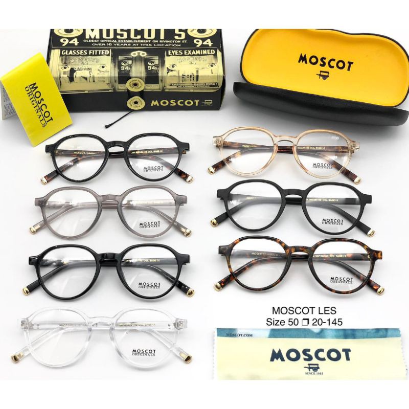 Moscot LES ANTI Radiation Glasses MOSCOT Glasses Shopee Philippines