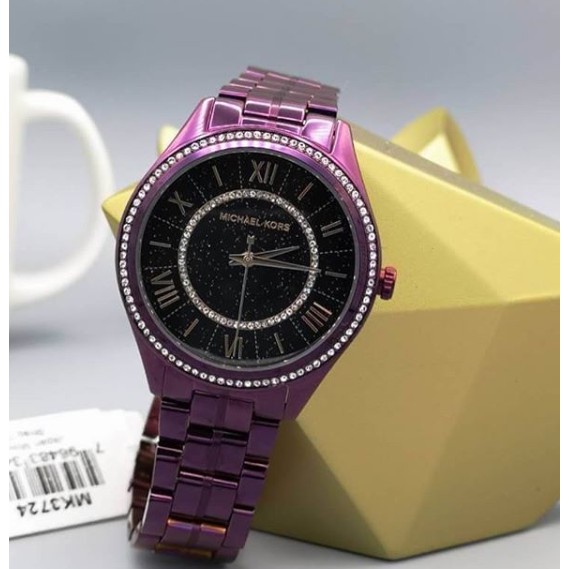 Michael Kors Lauryn Plum Women's Watch - MK3724 | Shopee Philippines