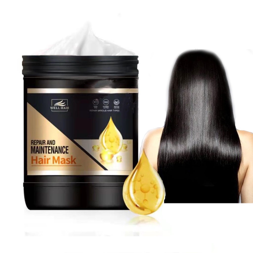 Hair Mask Hair Care strengthen hair Repair Damage Dry Frizzy Smooth