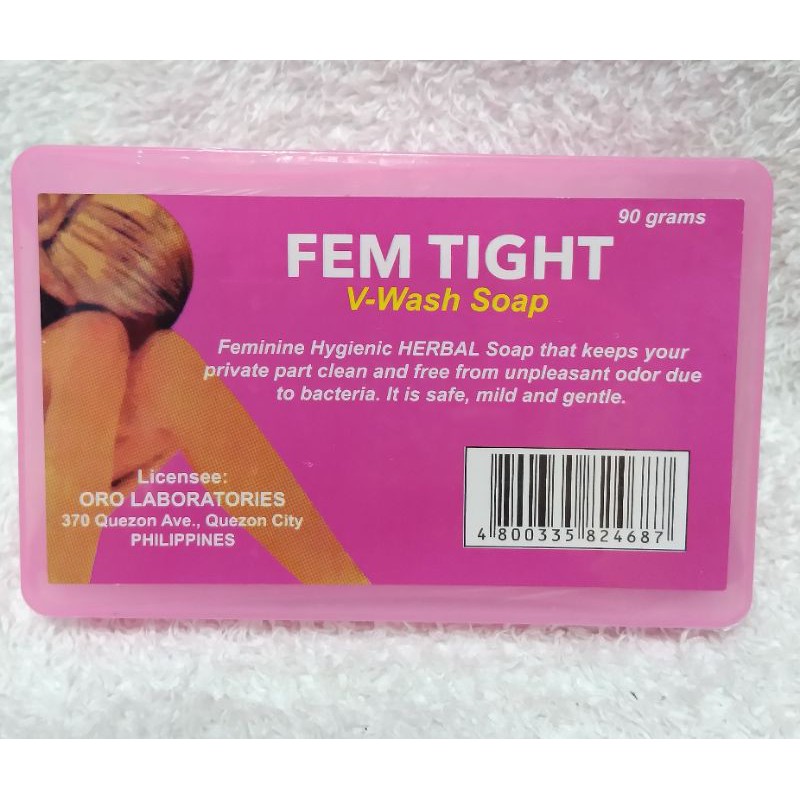 fem tight feminine herbal antibacterial soap (90g) Shopee Philippines