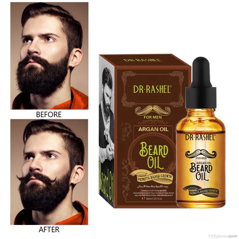 Men Growth Beard Oil Argan Oil Antibacterial Beard Care Oil