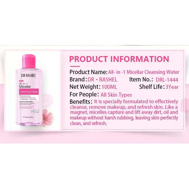 dr rashel micellar water