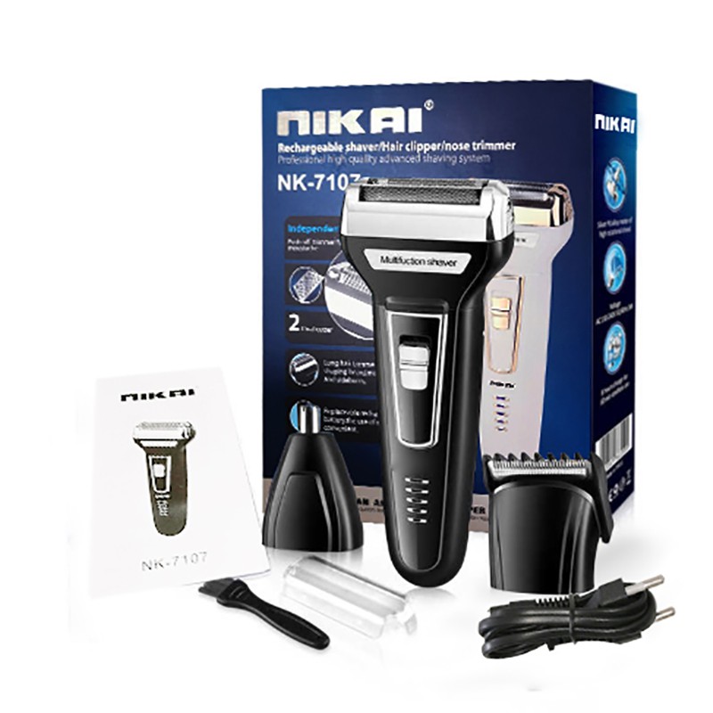 electric razor with sideburn trimmer