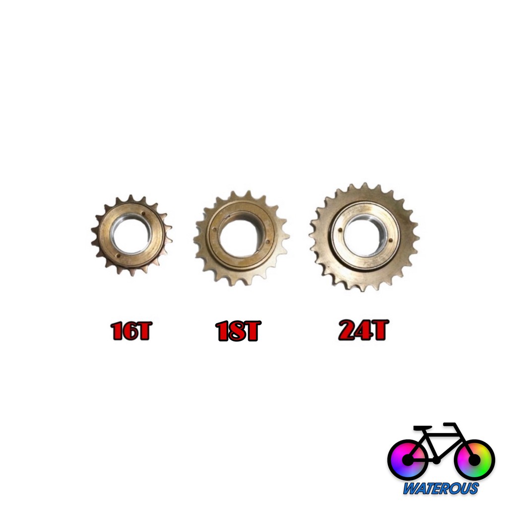 bmx sprocket sizes