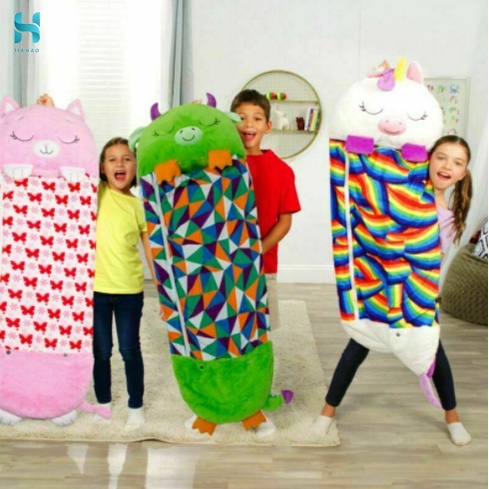JH Happy Nappers Sleeping Bag Kids Boys Girl Play Pillow