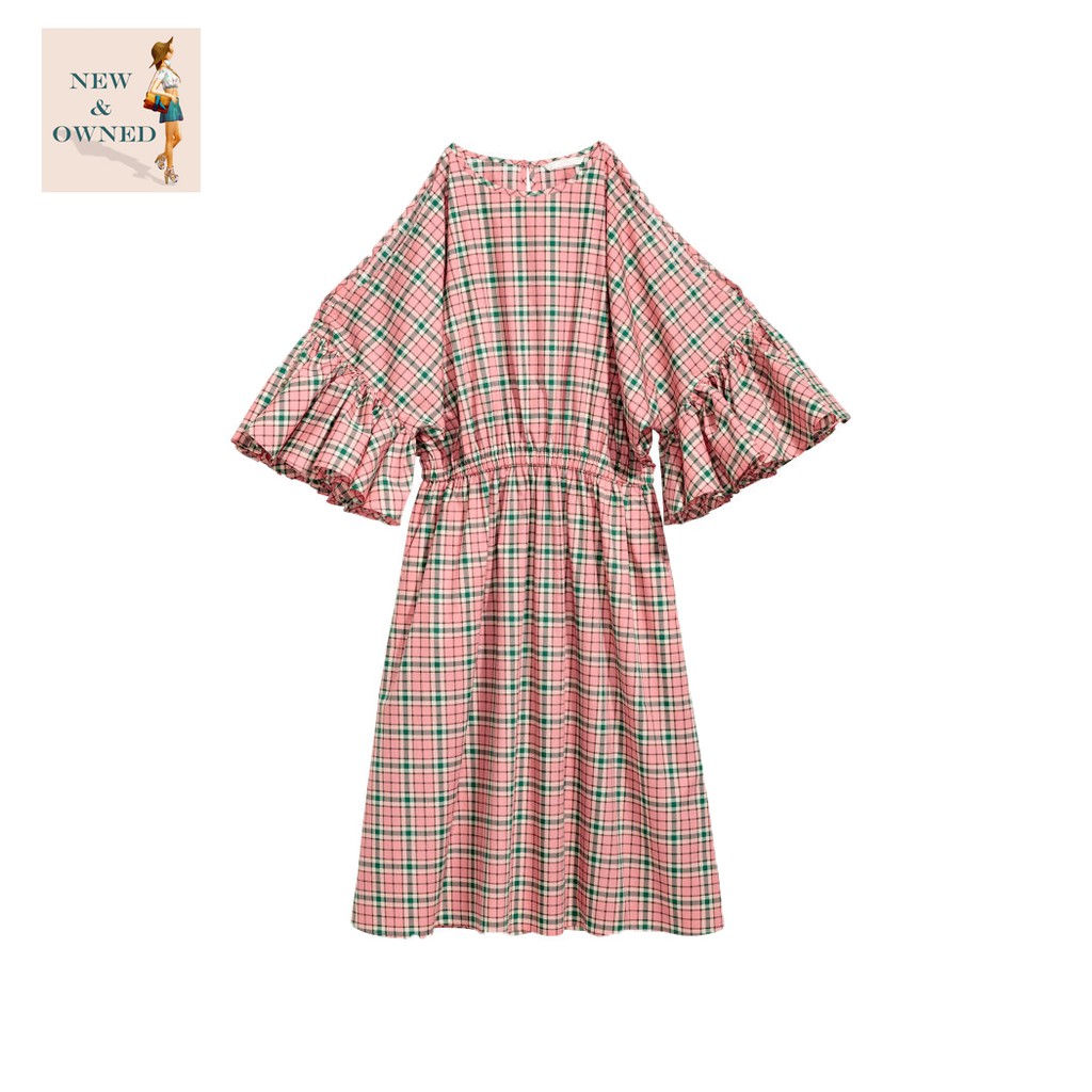 h&m cold shoulder dress