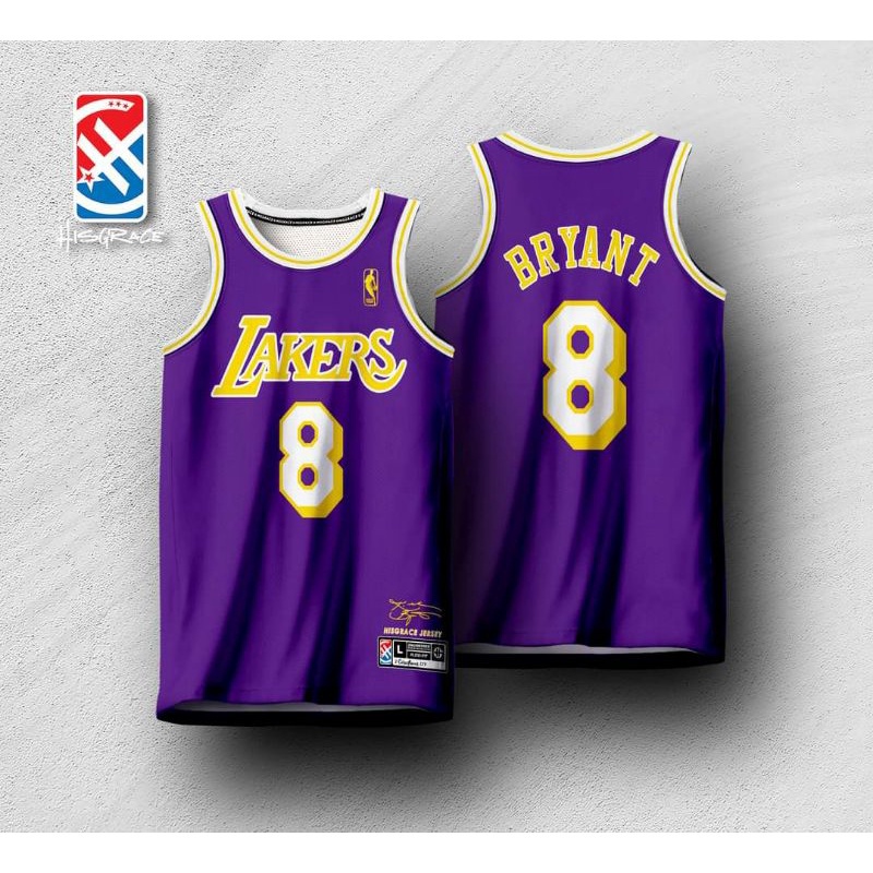 adidas LA Lakers NBA Kobe Bryant Jersey Purple/Gold A45975