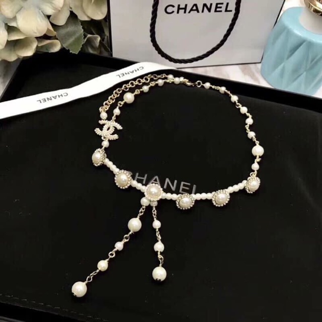 Chanel Necklace Fashion Jewelry Chanel Accessories Necklace | Shopee  Philippines