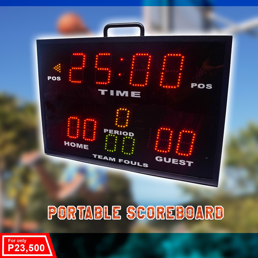 Tronix Portable Electronic Basketball Scoreboard Shopee Philippines