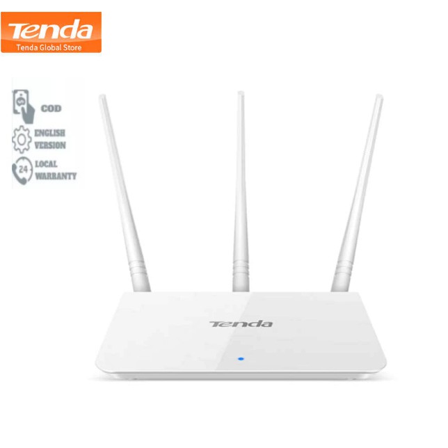 Tenda F3 300Mbps Wireless Router (White) English Manual | Shopee ...