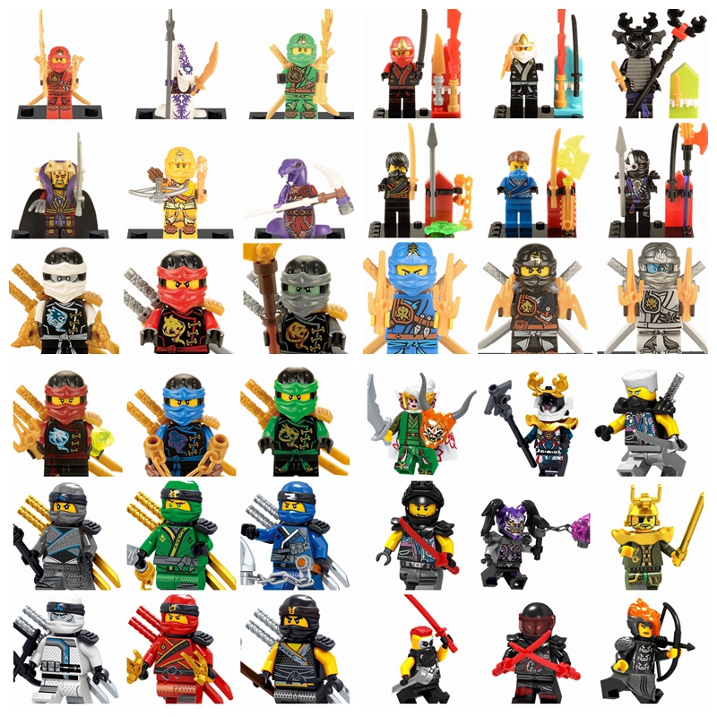 LEGO Ninjago Minifigures Building 