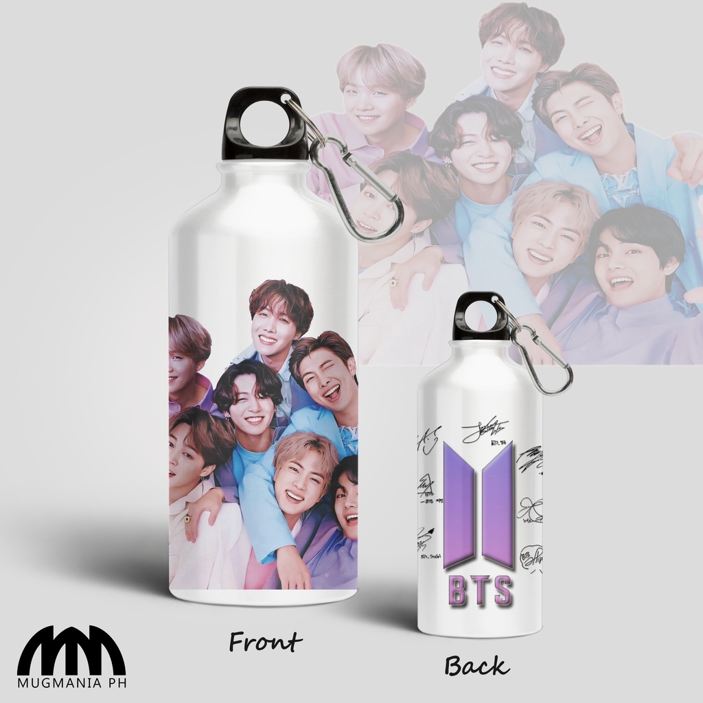 BTS Sports Jug Tumbler - Mugmania - BTS Member w/ Signature Tumbler ...